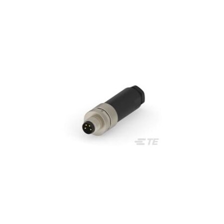 Te Connectivity M8 SCREW  MALE S UNSHIELD 4P GOLD T4011008041-000